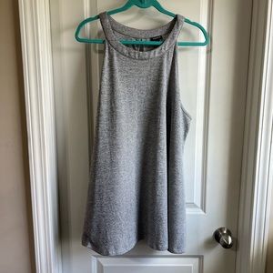 Torrid Grey Ribbed Goddess Tank